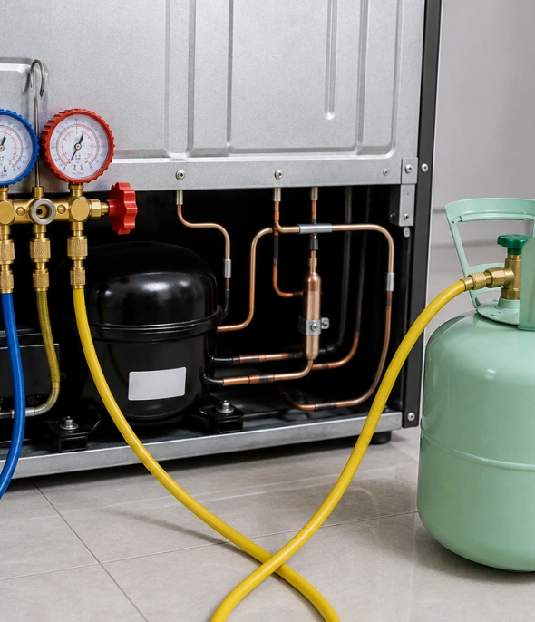 Fridge Regassing